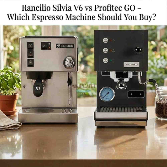 Rancilio Silvia V6 vs Profitec GO - Best Home Espresso Machine? - MiniPCaffe.com