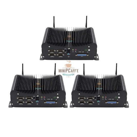 Lot of 3 Intel i7 1355U Industrial Mini PCs with 6 COM Ports and LPT - MiniPCaffe.com