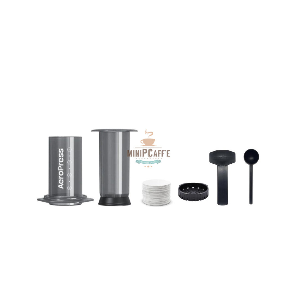 AeroPress Coffee Brewing Set with Eureka Hand Grinder - MiniPCaffe.com