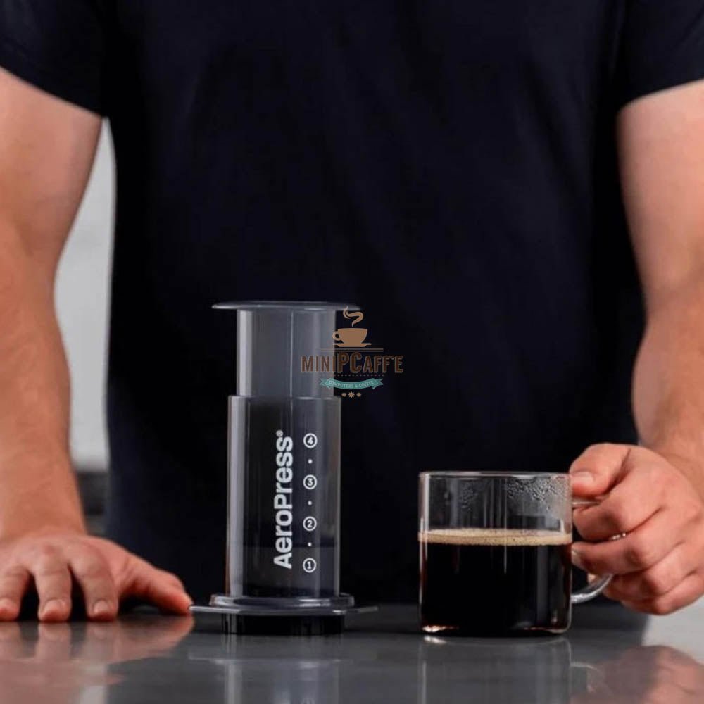 AeroPress Coffee Brewing Set with Eureka Hand Grinder - MiniPCaffe.com