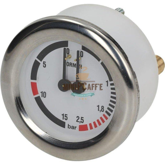 BFC Pump & Boiler Replacement Double Scale Pressure Gauge - MiniPCaffe.com