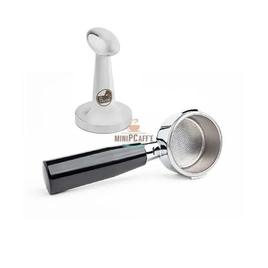 Bottomless Portafilter and Tamper for La Pavoni Espresso Machines - MiniPCaffe.com