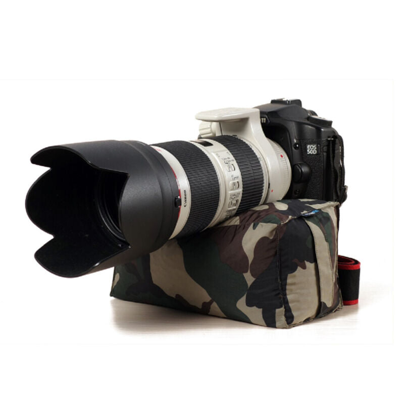 Sac de haricot de caméra compacte pour la photographie et la vidéo de faune