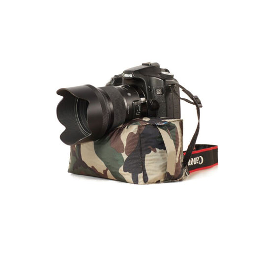 Yaban hayatı fotoğraf ve video için kompakt kamera fasulye torbası