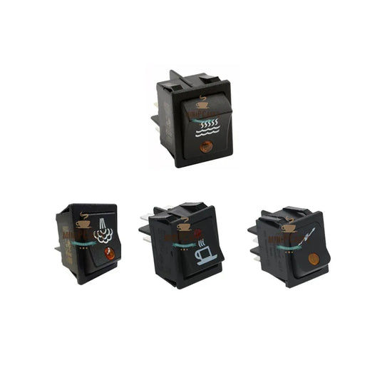 Complete Switch Set Replacement for Rancilio Silvia - MiniPCaffe.com