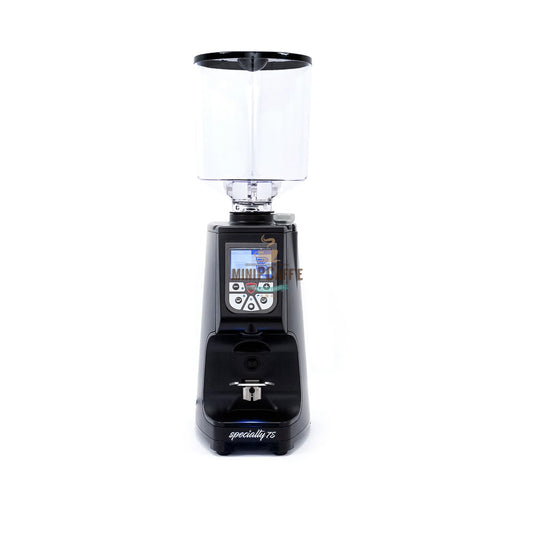 Eureka Atom Specialty 75 Black Coffee Grinder - MiniPCaffe.com