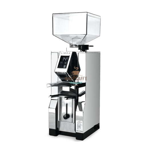Eureka Mignon Libra Chrome Coffee Grinder - MiniPCaffe.com