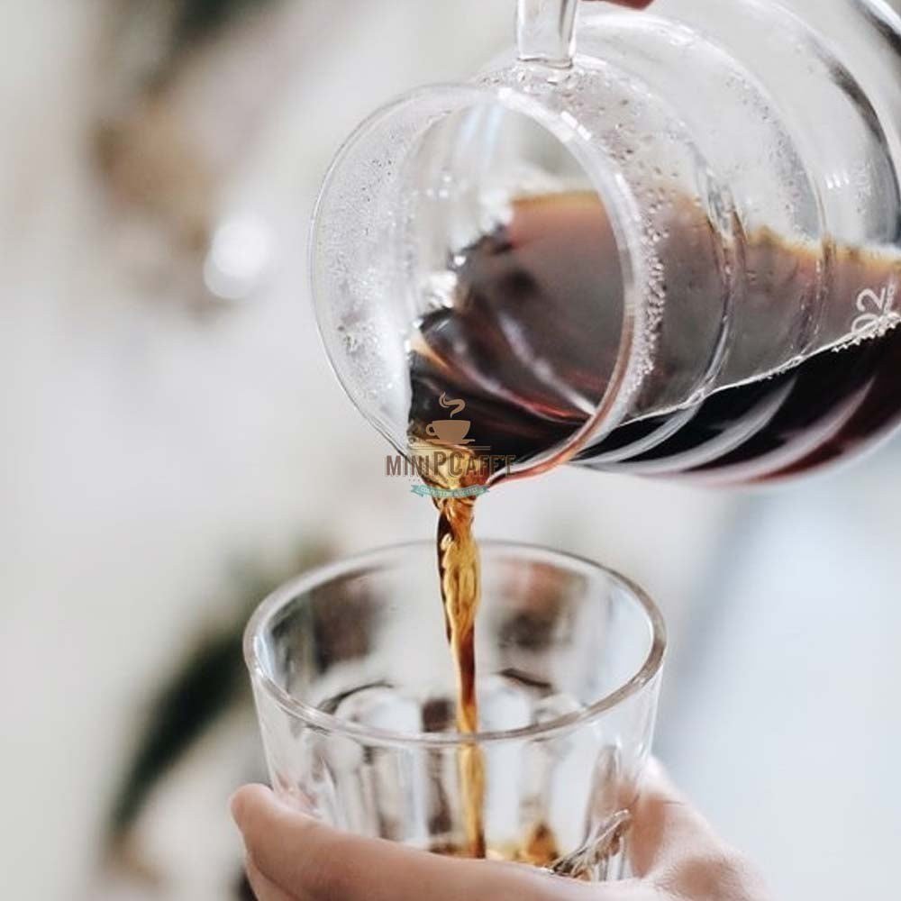 Hario V60 Pour Over Set 02 with Buono Kettle and Server White - MiniPCaffe.com