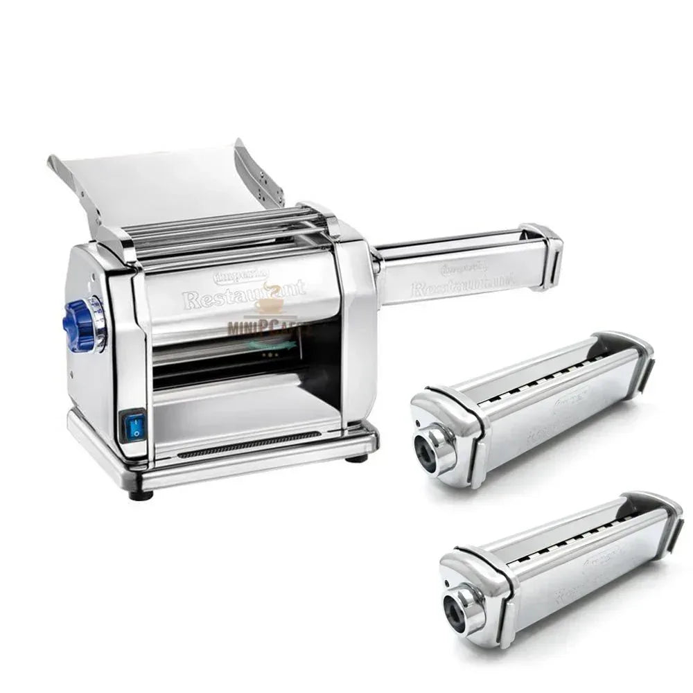 Imperia RMN220 Electric Pasta Machine and 3 Pasta Cutters Combo Set ...