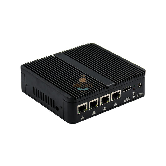 Mini PC Intel J6426 com 4 portas LAN