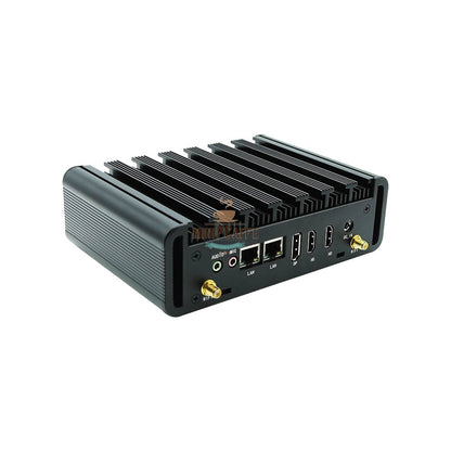Intel Celeron J6412 Industrial Mini PC with 2 LAN Ports - MiniPCaffe.com