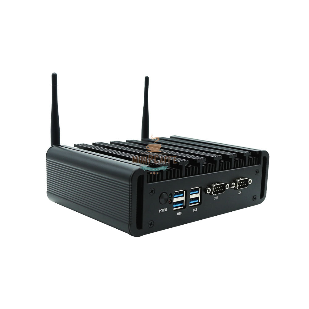 Intel Celeron J6412 Industrial Mini PC with 2 LAN Ports - MiniPCaffe.com