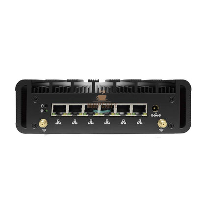 Intel Celeron J6412 Industrial Mini PC with 6 LAN Ports - MiniPCaffe.com