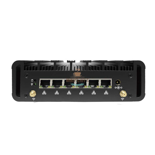 Intel Celeron J6412 Industrial Mini PC with 6 LAN Ports - MiniPCaffe.com