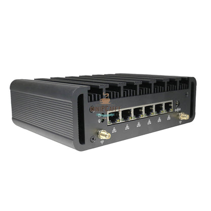 Intel Celeron J6412 Industrial Mini PC with 6 LAN Ports - MiniPCaffe.com