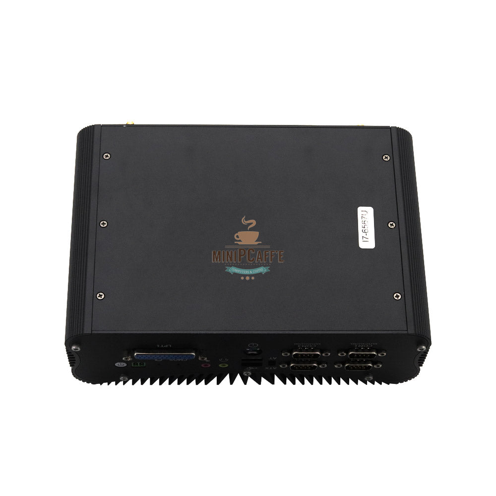 Intel Core i7 1355U Industrial Mini PC with 6 COM Ports and LPT - MiniPCaffe.com