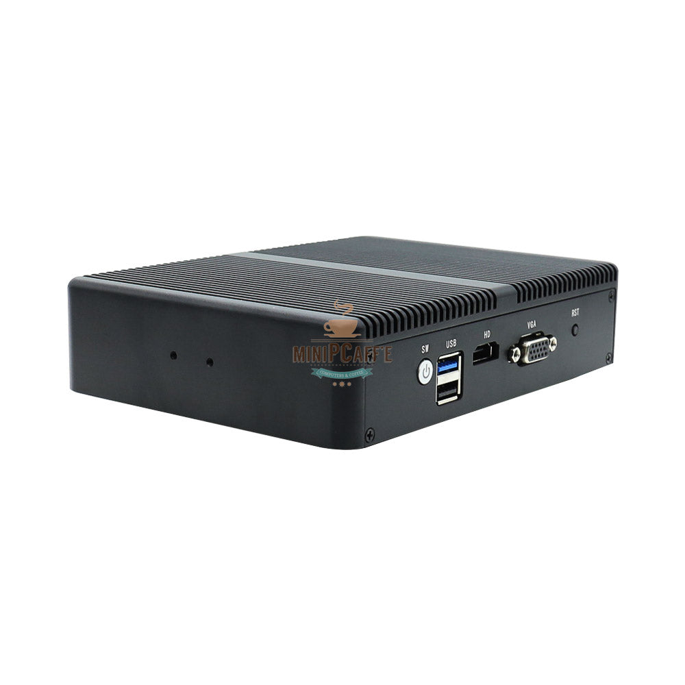 Intel J1900 lüfterloser Mini-PC mit 4 2,5G LAN-Anschlüssen