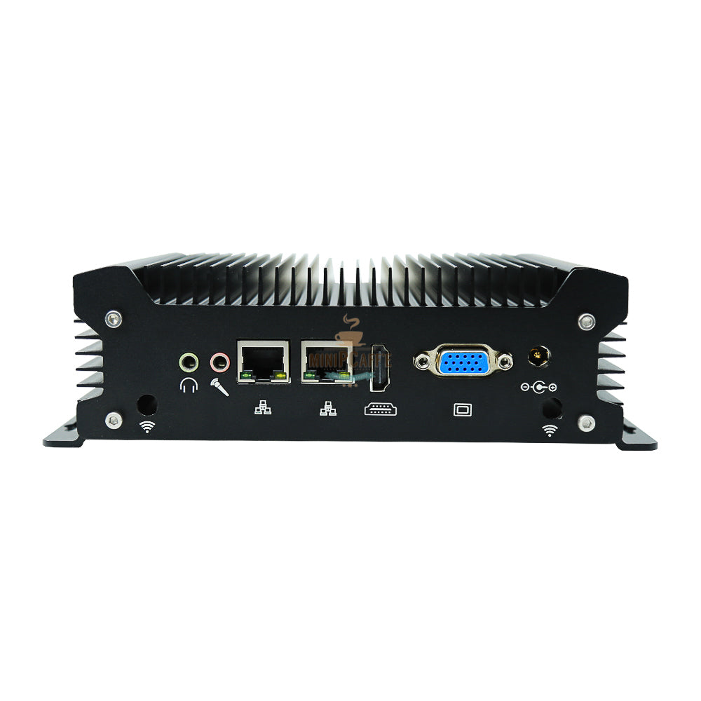 Intel i3 8145U Industrial Mini PC with 2 LAN Ports - MiniPCaffe.com