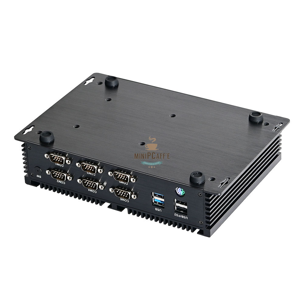 Intel i5 8250U 3.40 GHz Industrial Mini PC na may 6 COM Ports