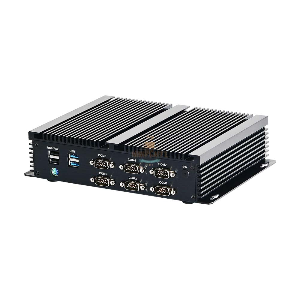 インテルi3 6157U 2.40GHz産業用ミニPC 6 COMポート
