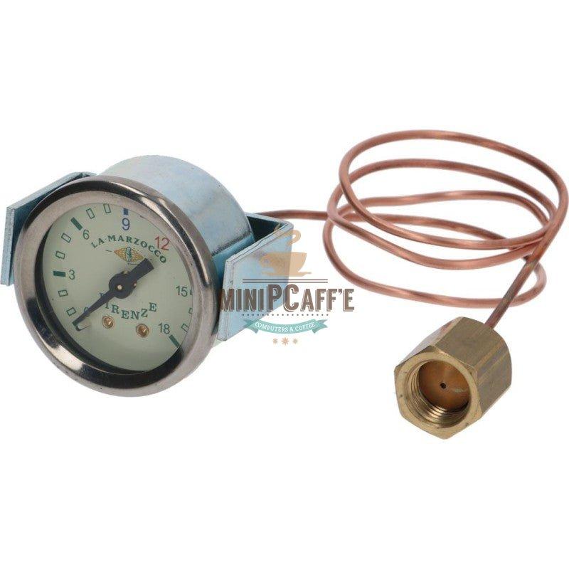 La Marzocco FB70 & FB80 Pump Replacement Pressure Gauge 0-18 Bar - MiniPCaffe.com