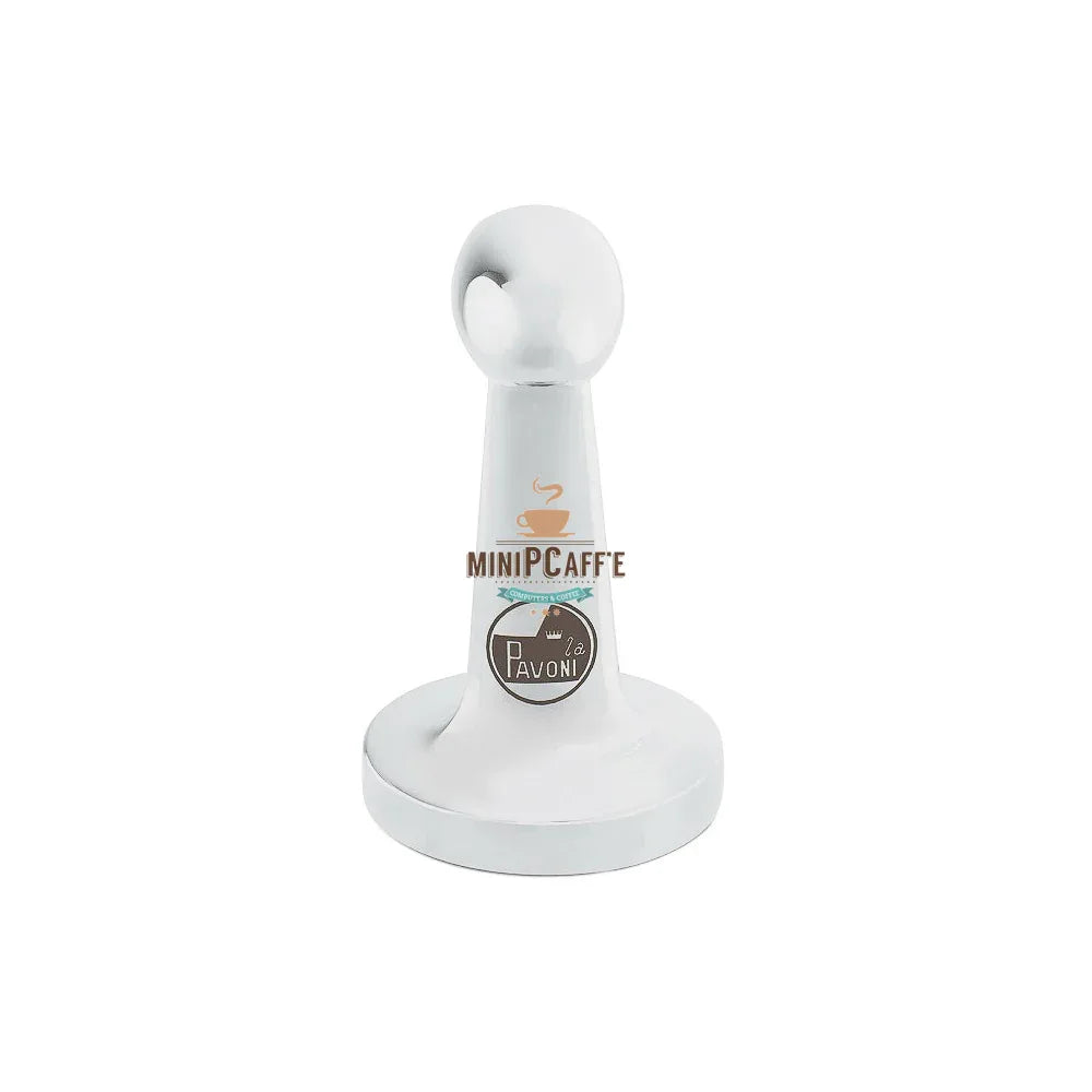 La Pavoni Brown Wood Handle Set with Bottomless Portafilter and Tamper - MiniPCaffe.com