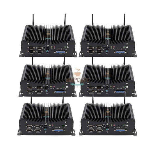 Lot of 6 Intel i7 1355U Industrial Mini PCs with 6 COM Ports and LPT - MiniPCaffe.com