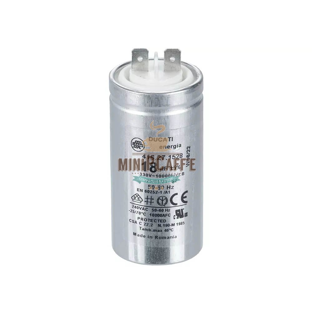 Macap MX M7 Capacitor C00061118: 18 µF Coffee Grinder Replacement Part ...