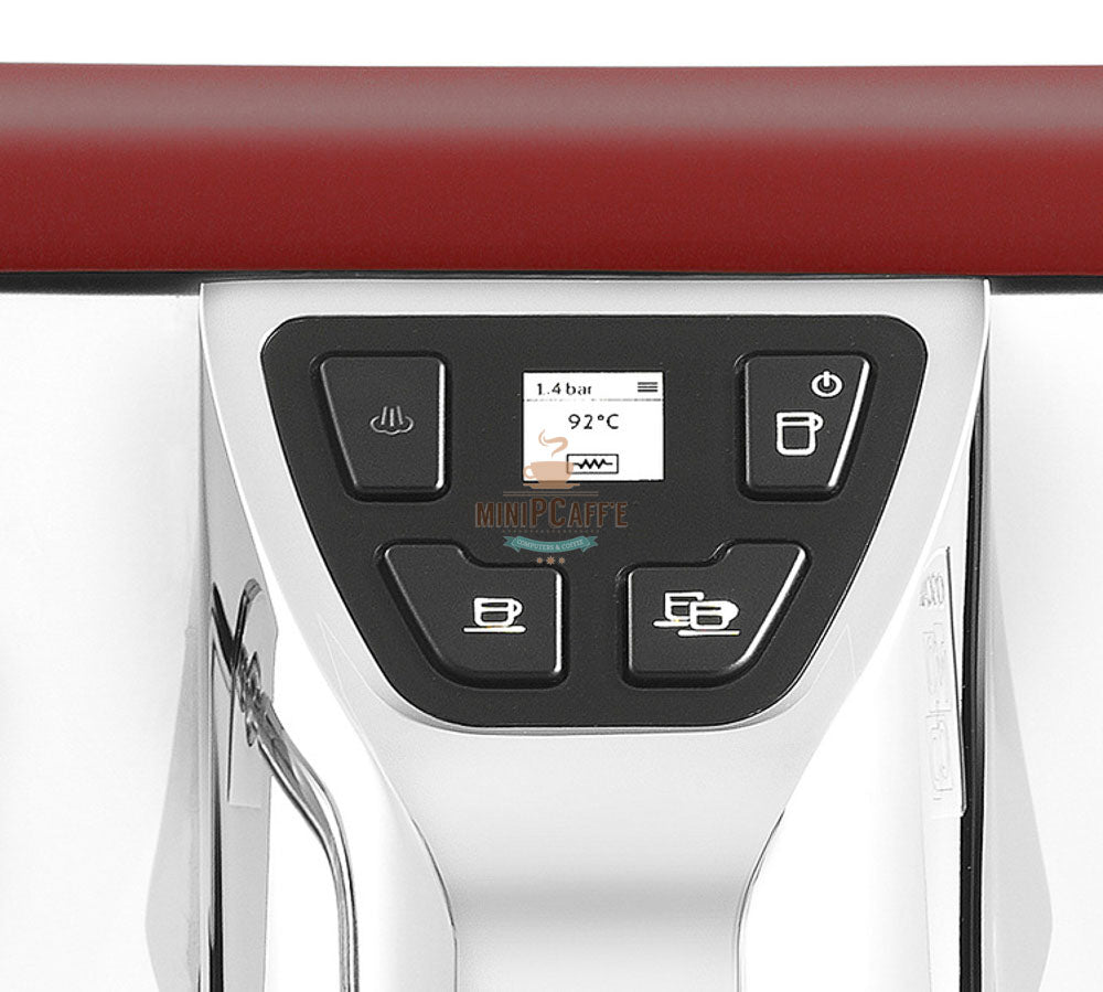 Nuova Simonelli OSCAR Mood Espresso Machine Red - MiniPCaffe.com