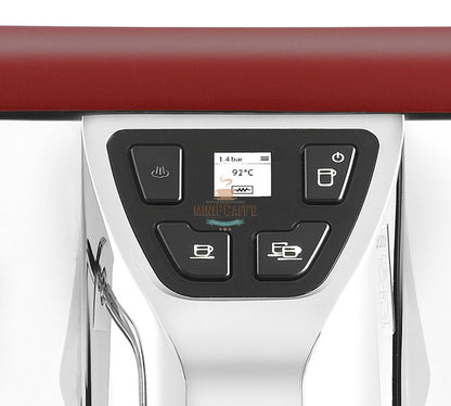 Nuova Simonelli OSCAR Mood Espresso Machine Red - MiniPCaffe.com