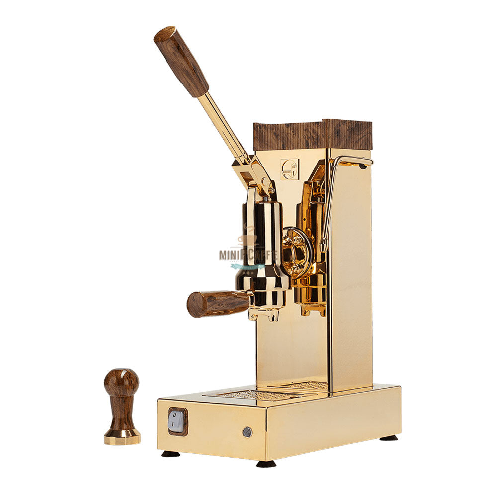 Machine à espresso à levier doré d'exportation Pontevecchio