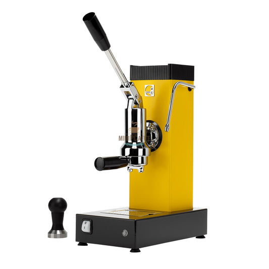 Pontevecexport ihracat kolu espresso makinesi sarı