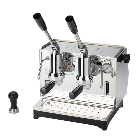 Pontevecchio Lusso Lever Máquina de café expresso 2 Grupos Chrome