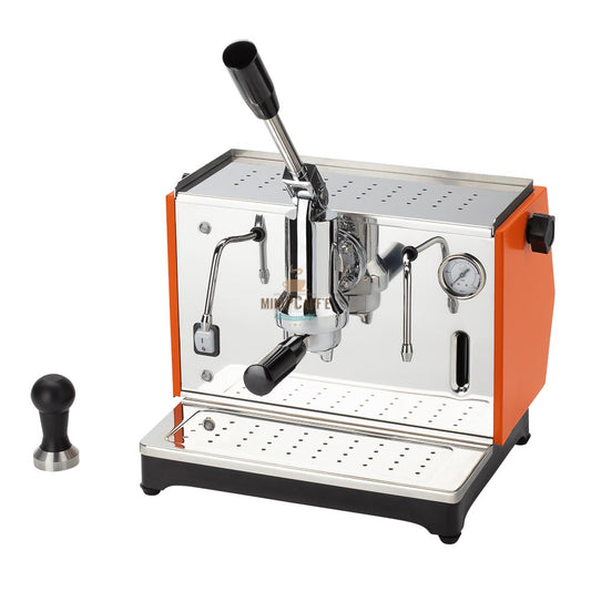 Pontevecchio豪华橙色杠杆浓缩咖啡机