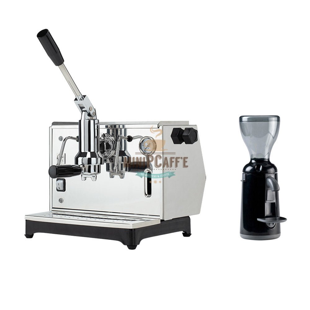 Pontevecchio Lusso Chrome with Nuova Simonelli Grinta - MiniPCaffe.com