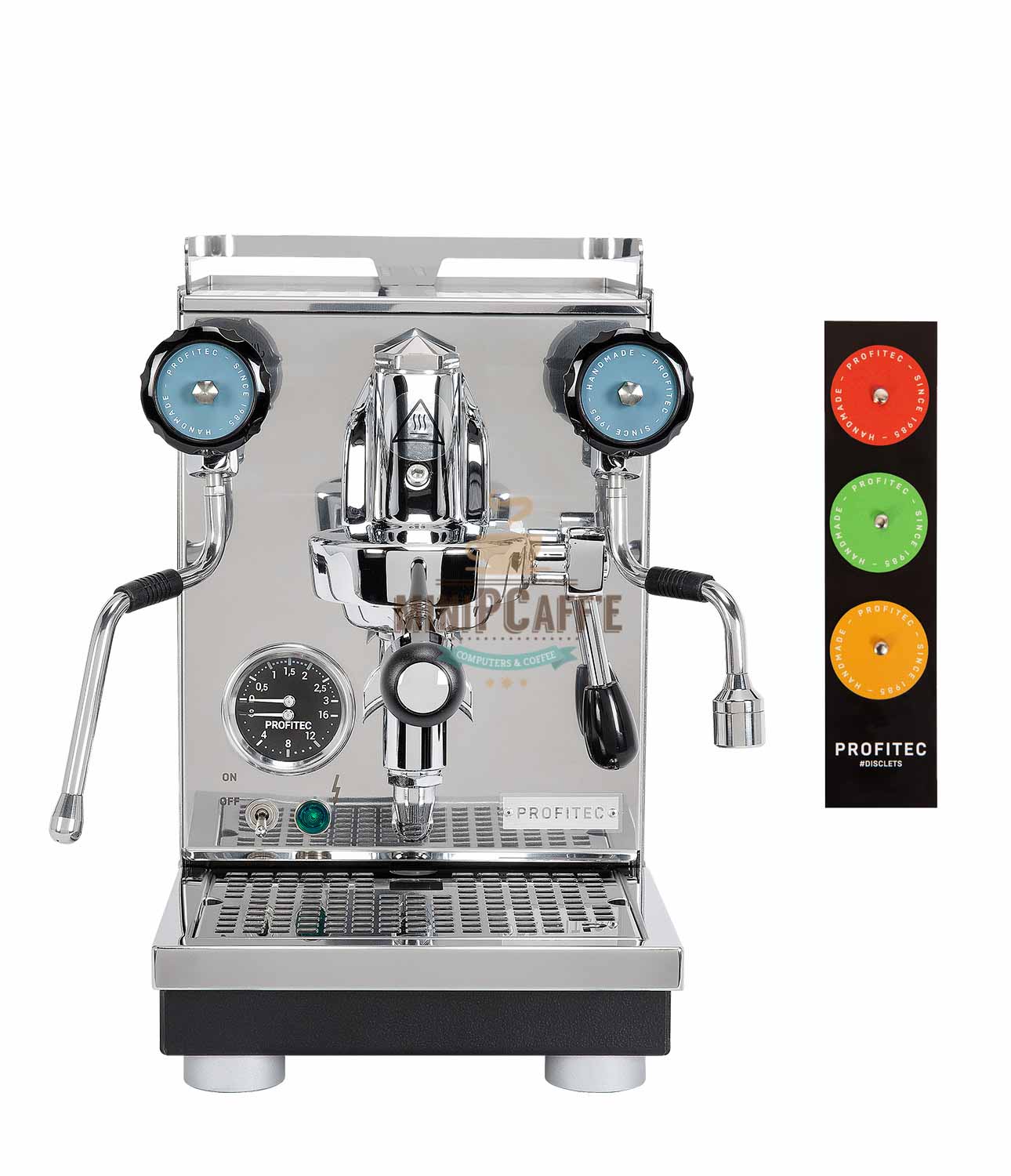 Profitec Pro 400 Espresso Machine at Nuova Simonelli Grinta Grindere
