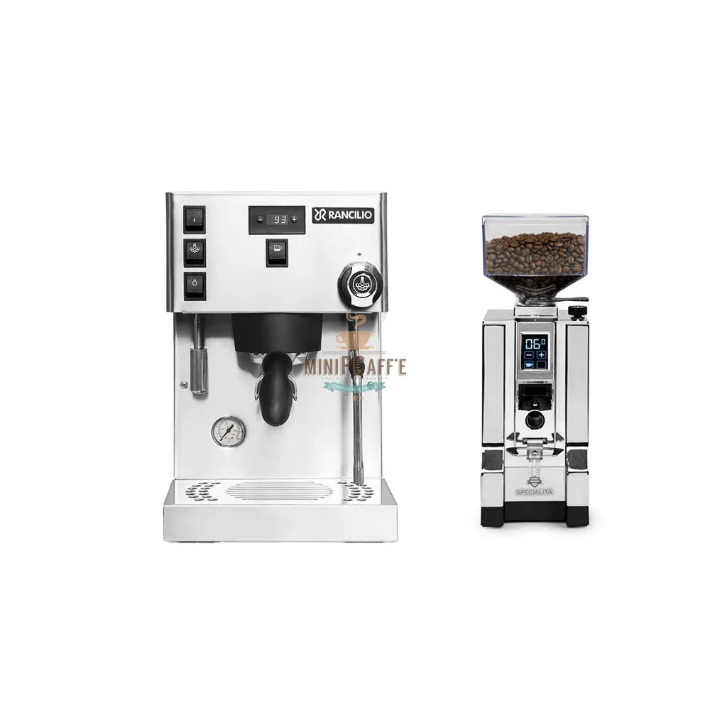Rancilio Silvia Pro X with Eureka Mignon Specialita Grinder