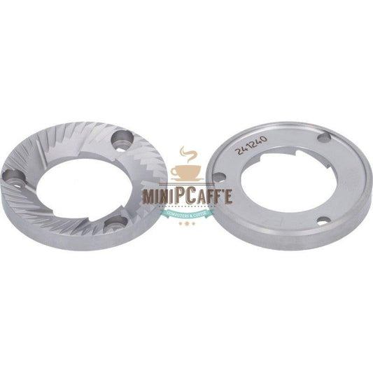Replacement 54mm Flat Steel Burrs for Mahlkonig X54 Grinders - MiniPCaffe.com