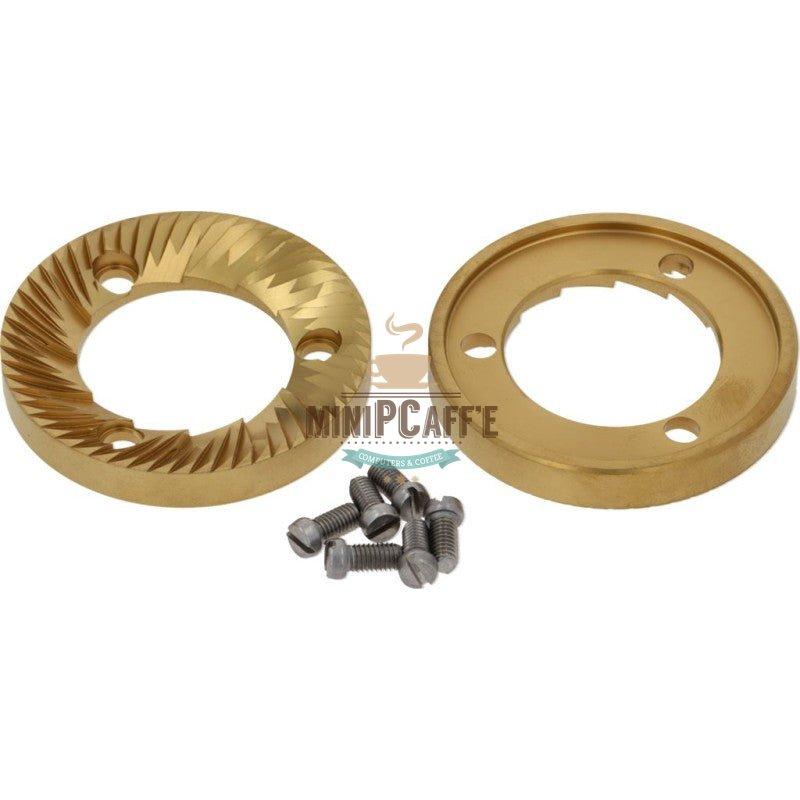 Replacement 64mm Titanium Burrs for Anfim Caimano & Cody Grinders -  MiniPCaffe.com