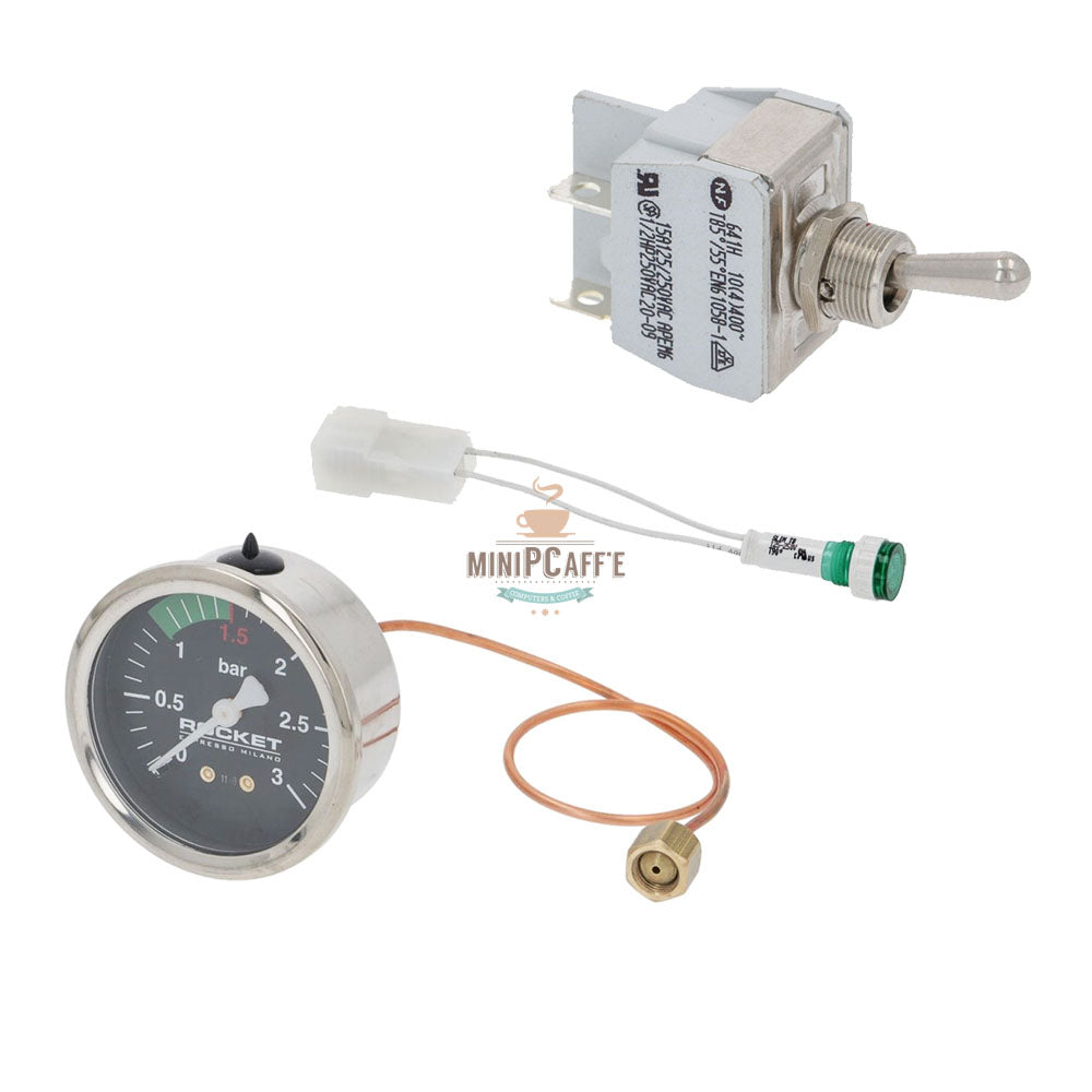 Rocket Appartamento Gauge, Switch & Light Parts Set - MiniPCaffe.com