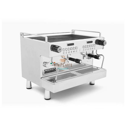 Rocket Boxer Timer Commercial Espresso Machine - 2 Group - MiniPCaffe.com