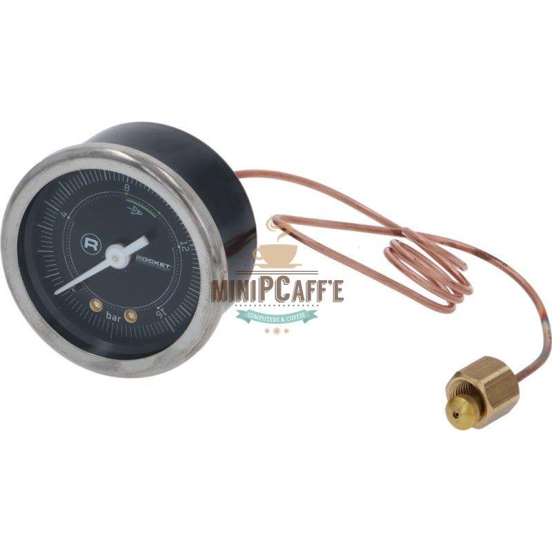 Rocket Espresso Giotto & Mozzafiato Fast V Replacement Pressure Gauge 16 Bar - MiniPCaffe.com