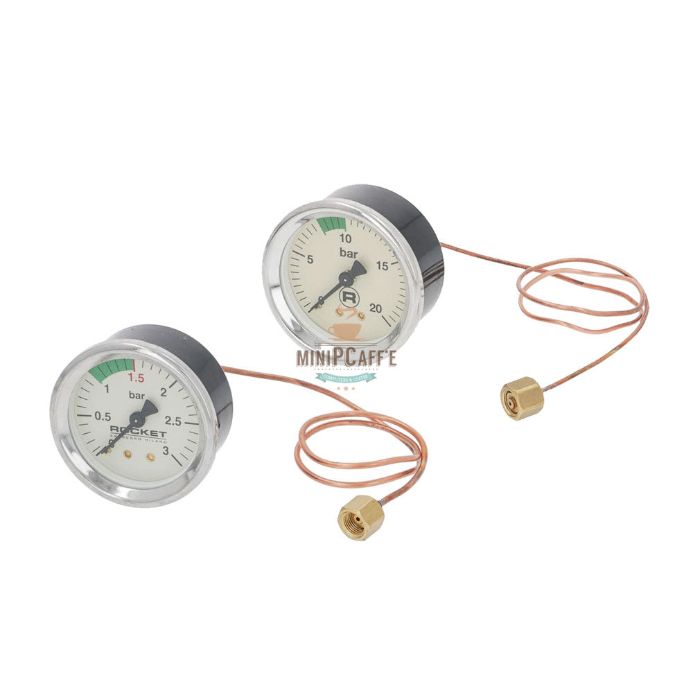 Rocket R58 Dual Pressure Gauge and Power Switch Set - MiniPCaffe.com