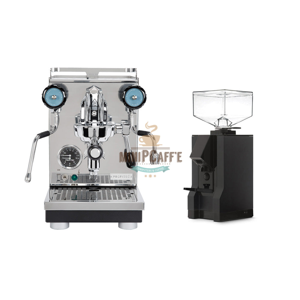 Profitec Pro 400 Espresso Machine at Eureka Manuale Grinder