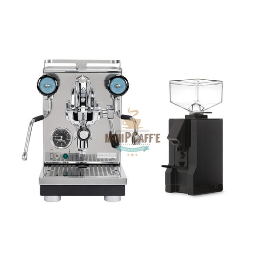 Máquina de café expresso Profitec Pro 400 e moedor manual Eureka
