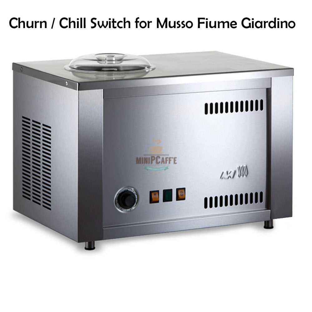 Musso Fiume Giardino 冰淇淋机的搅拌/冷却开关
