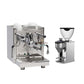 ECM Elektronika II Profi Espresso Machine and Rocket Faustino Grinder - MiniPCaffe.com