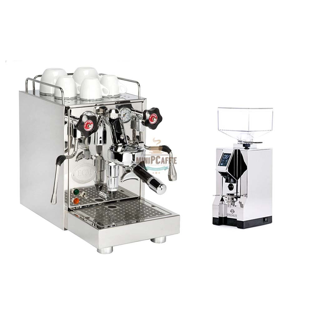 ECM Mechanika V Slim Espresso Machine and Eureka Specialita Grinder - MiniPCaffe.com