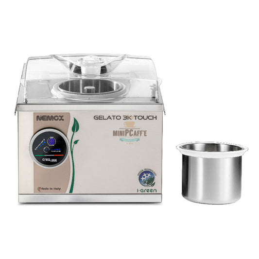 Nemox Gelato 3K Touch i-Green Ice Cream Machine - MiniPCaffe.com
