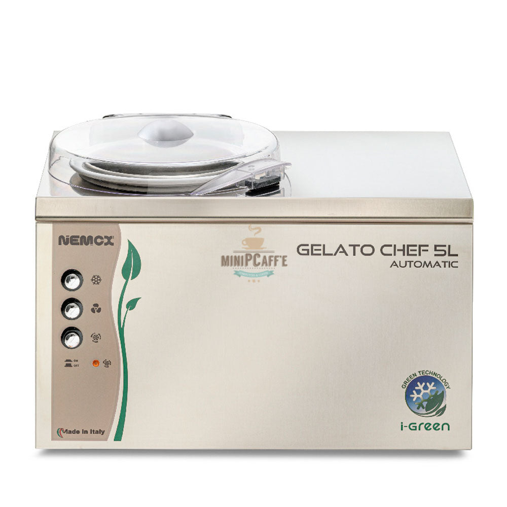 Nemox Gelato Chef 5L Automatic i-Green Ice Cream Machine - MiniPCaffe.com